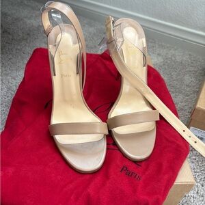 Brand New Jonatina Nude Red Bottoms